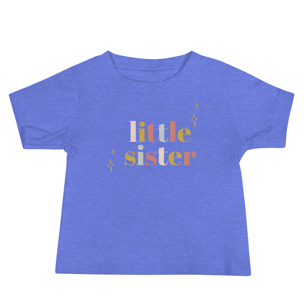 Little Sister Baby Short Sleeve Tee (6m - 24m)