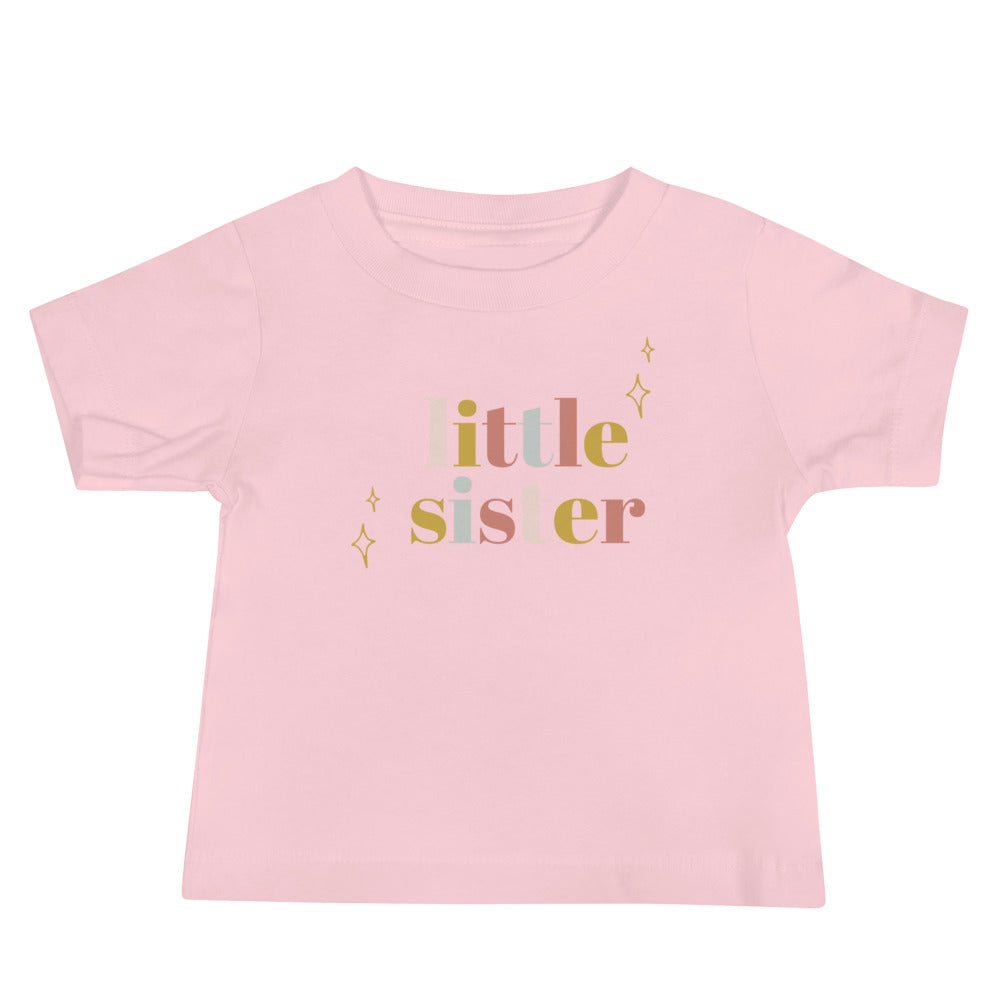 Little Sister Baby Short Sleeve Tee (6m - 24m)