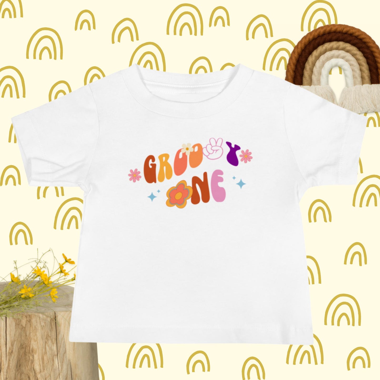 Groovy One Baby Jersey Short Sleeve Tee