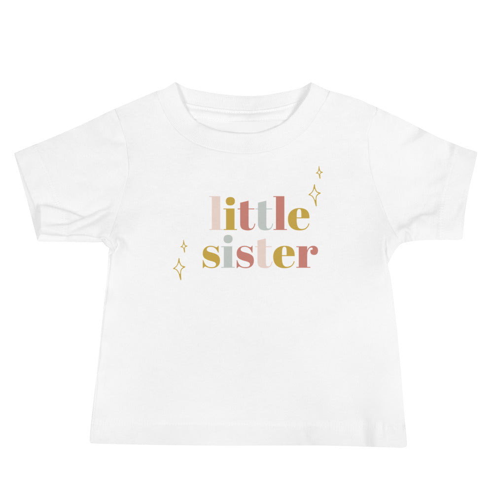 Little Sister Baby Short Sleeve Tee (6m - 24m)