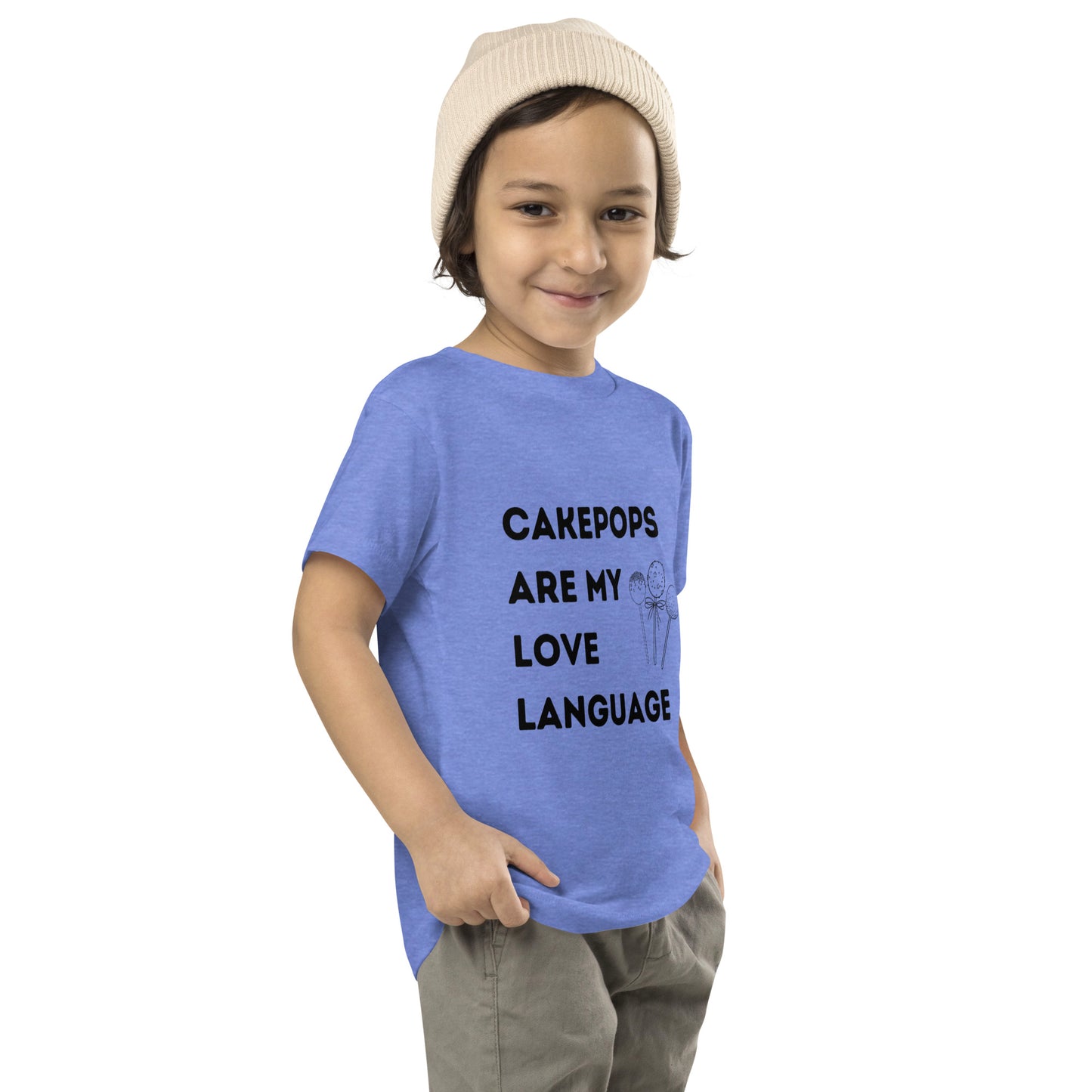 Cakepops are my LOVE Language Toddler Tee