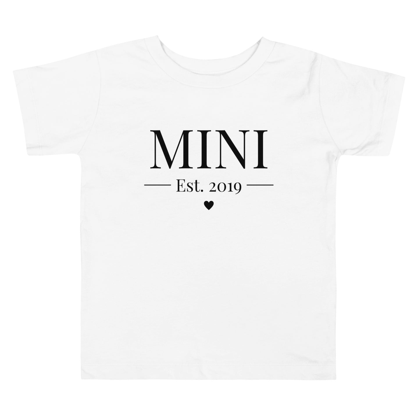 Mini 2019 Toddler Short Sleeve Tee